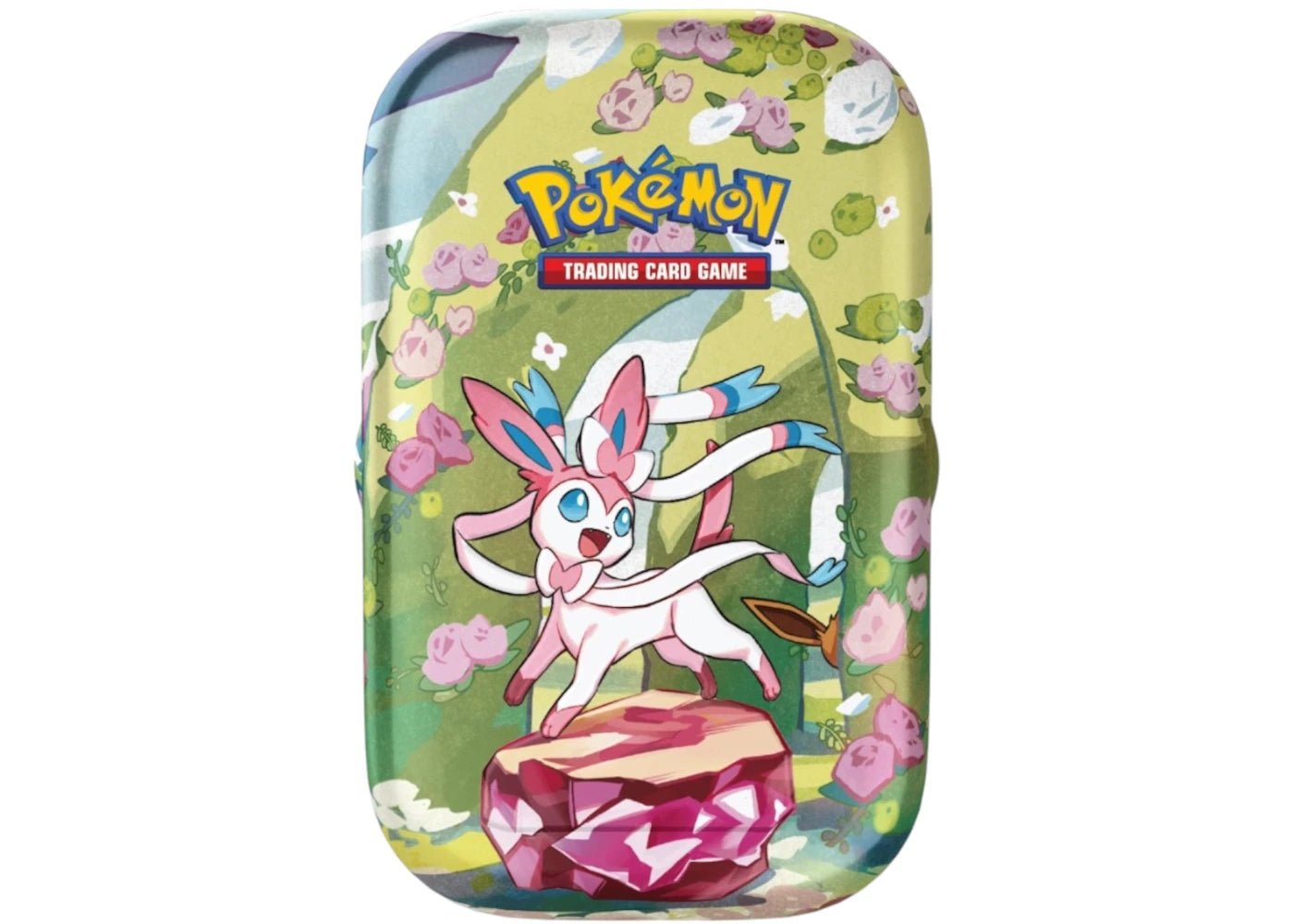 2025 Pokémon Scarlet Violet Prismatic Evolutions Sylveon Tin -1