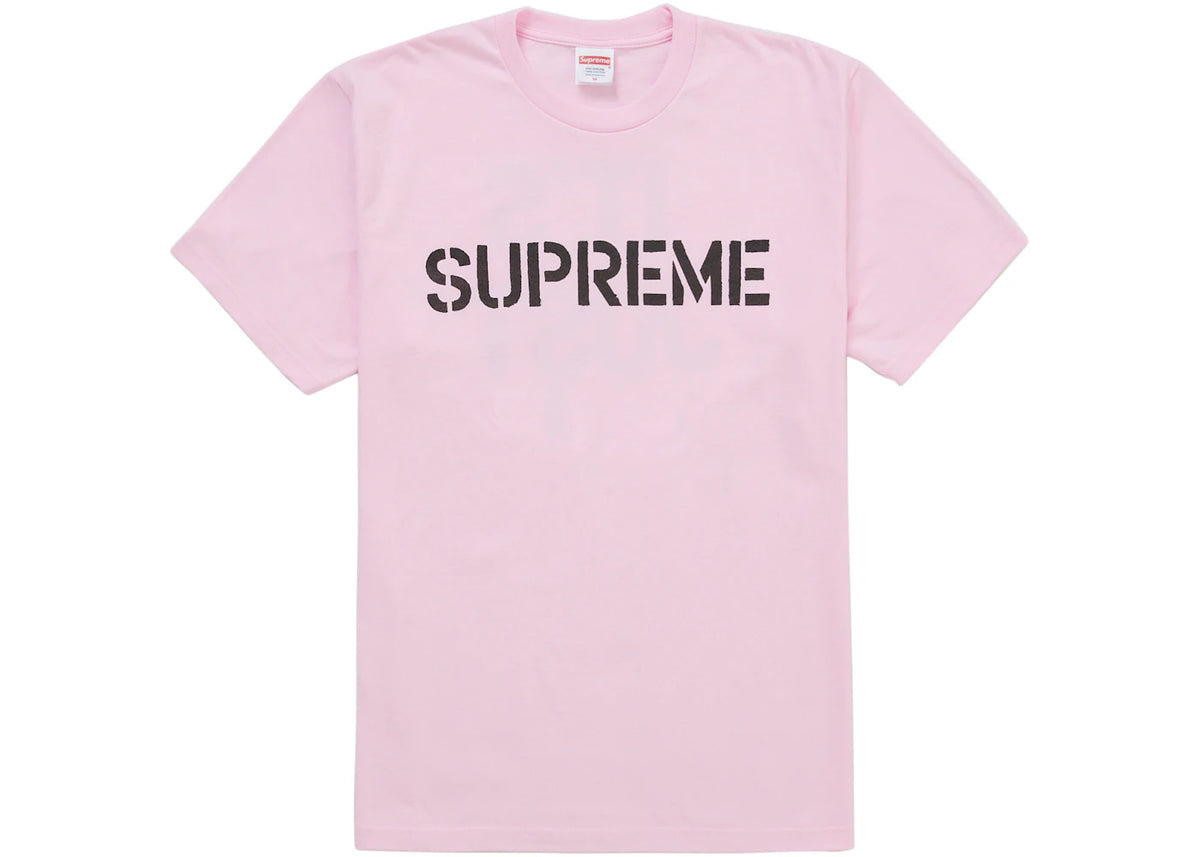 Supreme Hard Tee Light Pink - Streetwear authentique | MTHOR