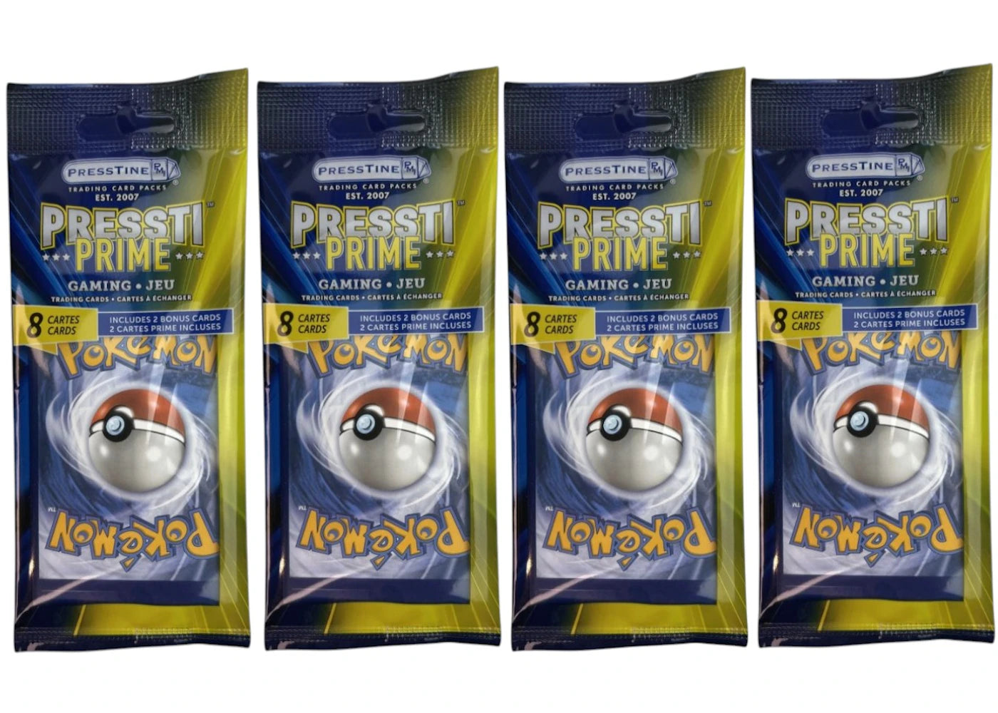 2026 Presstine Pokémon Presstiprime 8-Card Pack Mystery Bag (English) 4x Packs -1