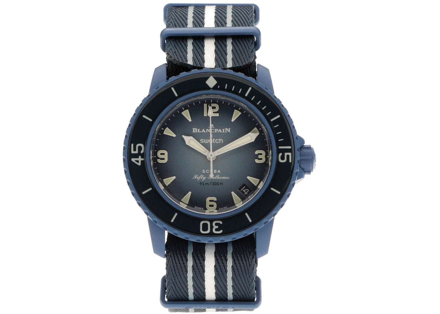 Blancpain x Swatch Scuba Fifty Fathoms Atlantic Ocean SO35A100 -1