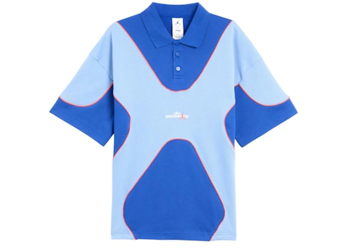 Jordan x Awake NY Polo Blue -1