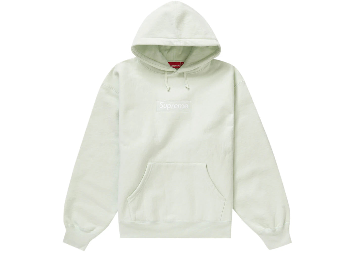 Supreme Box Logo Hooded Sweatshirt (FW23) Light Green -1