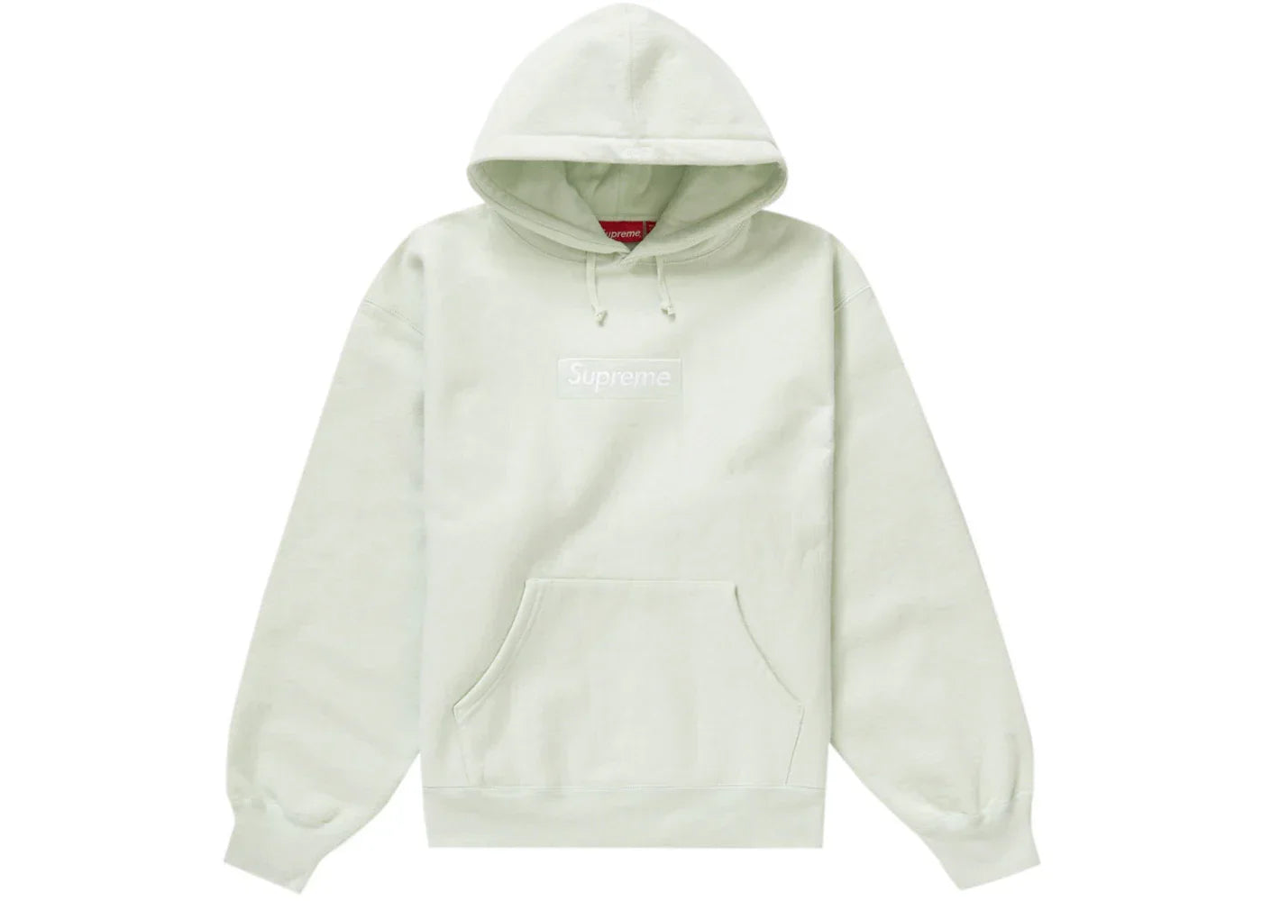 Supreme Box Logo Hooded Sweatshirt (FW23) Light Green -1