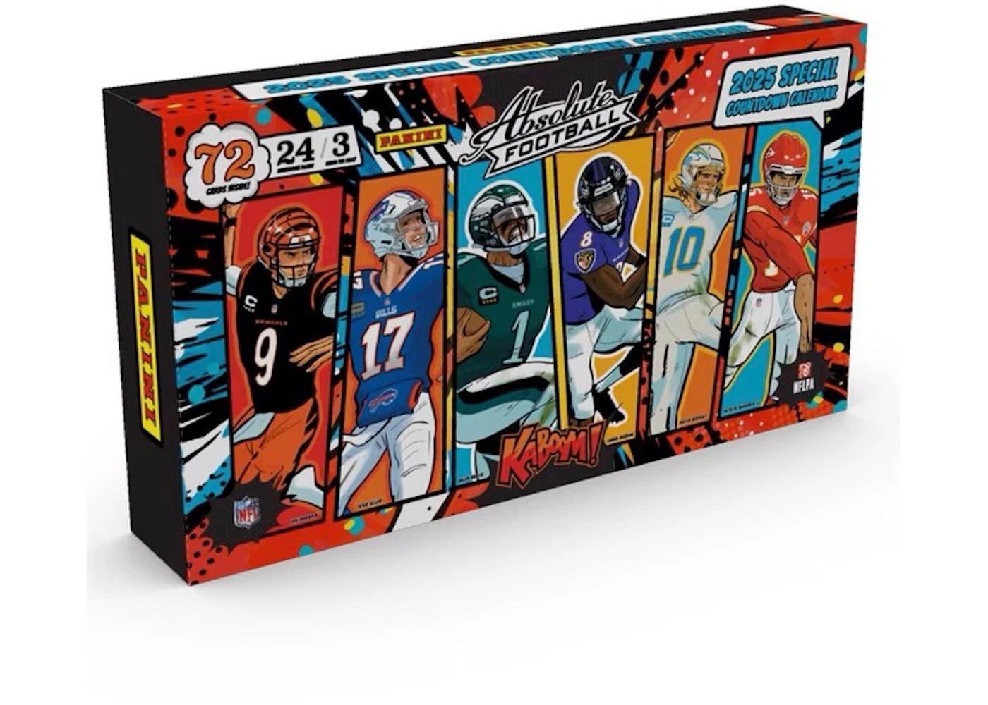 2025 Panini Absolute Football Countdown Calendar Box -1