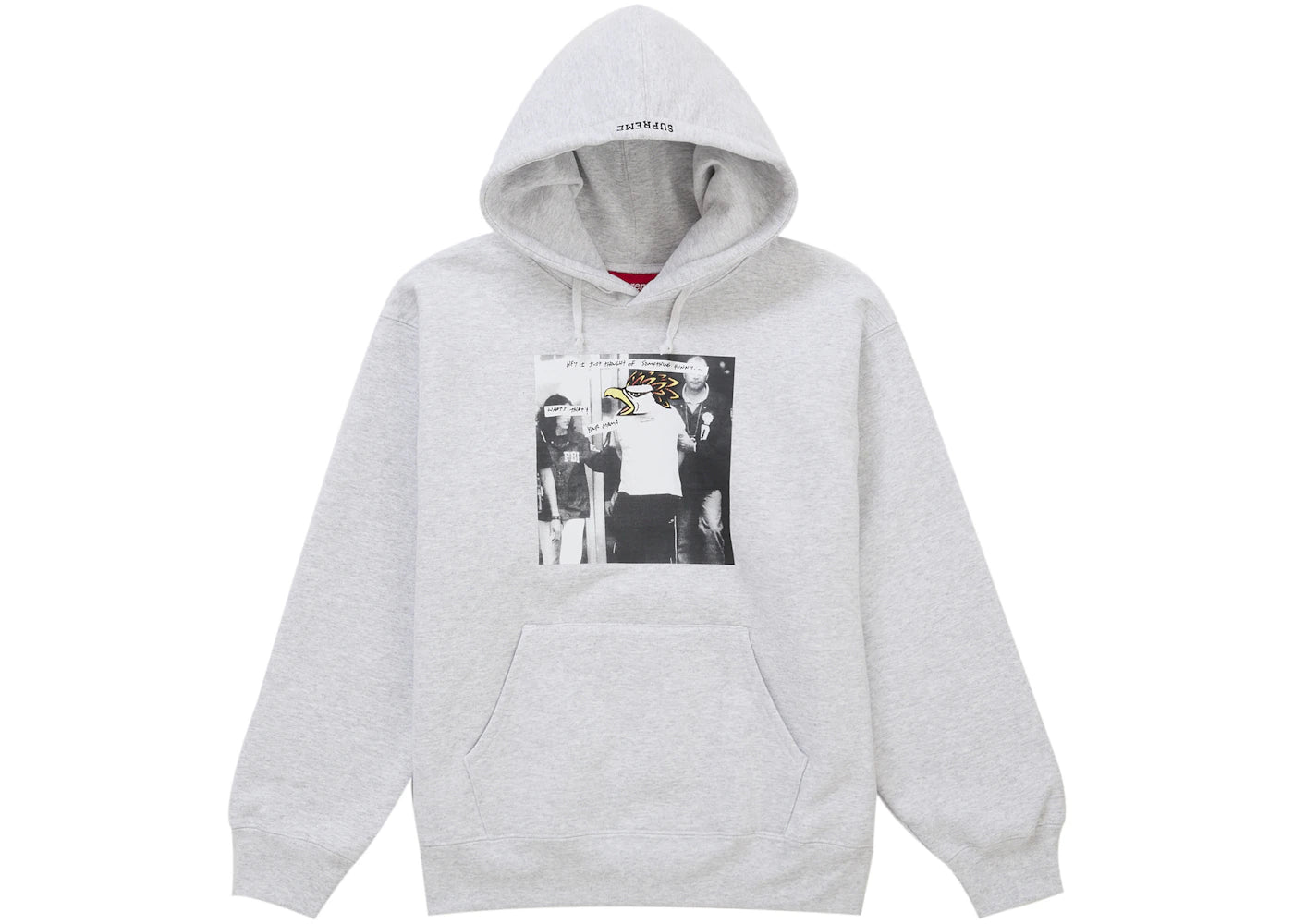 Supreme ANTIHERO Hooded Sweatshirt (FW25) Ash Grey -1