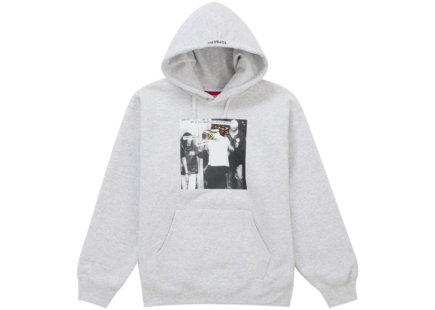 Supreme ANTIHERO Hooded Sweatshirt (FW25) Ash Grey -1