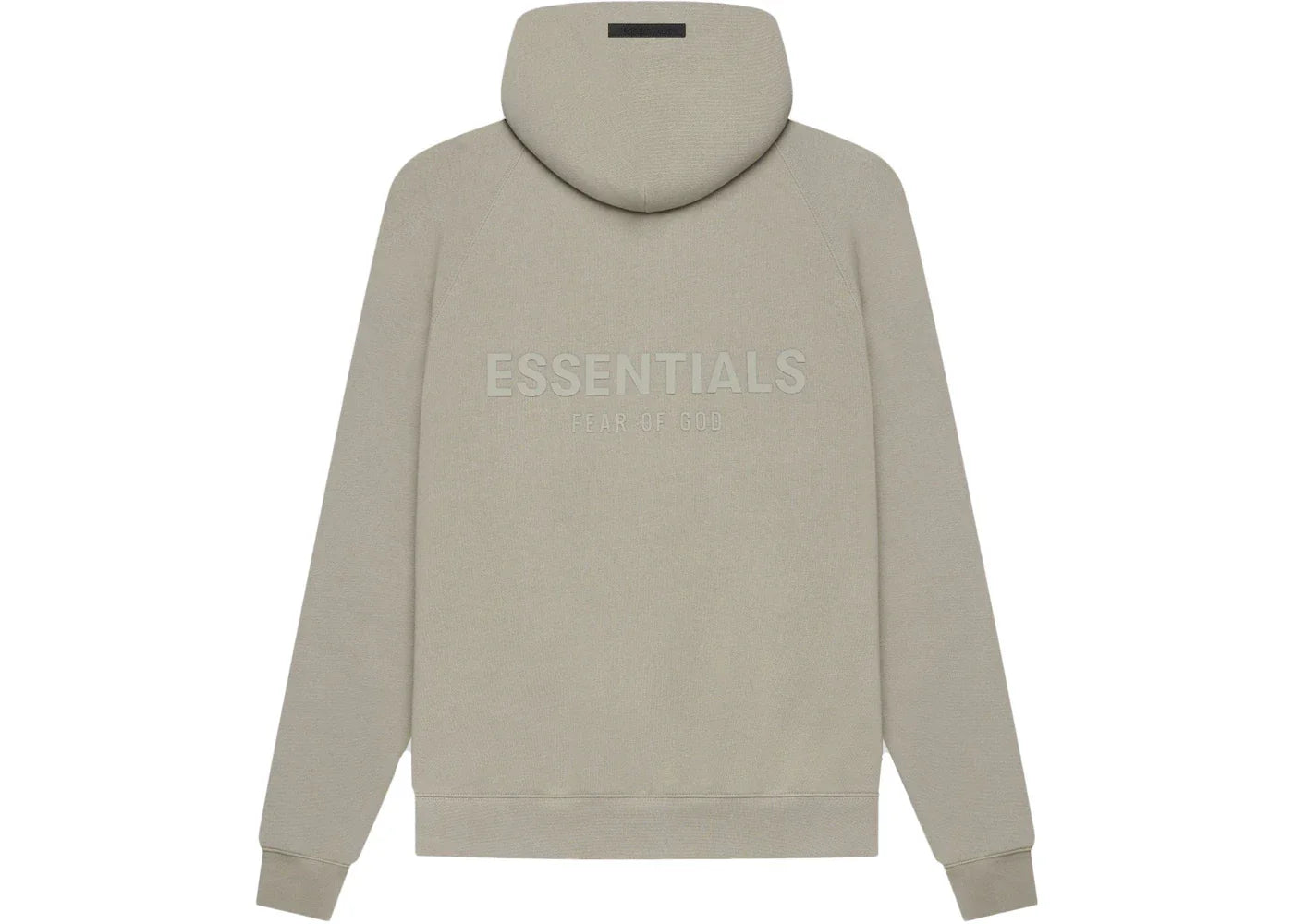 Fear of God Essentials Pull-Over Hoodie (SS21) Moss/Goat -1