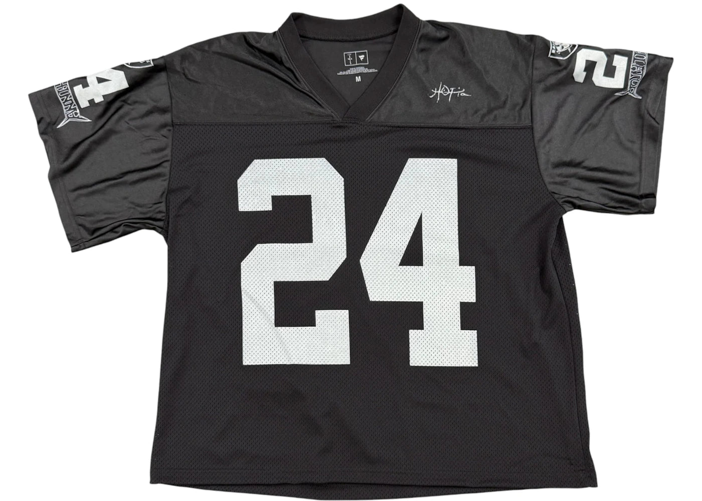 Travis Scott x NFL x Las Vegas Raiders Jersey Black -1