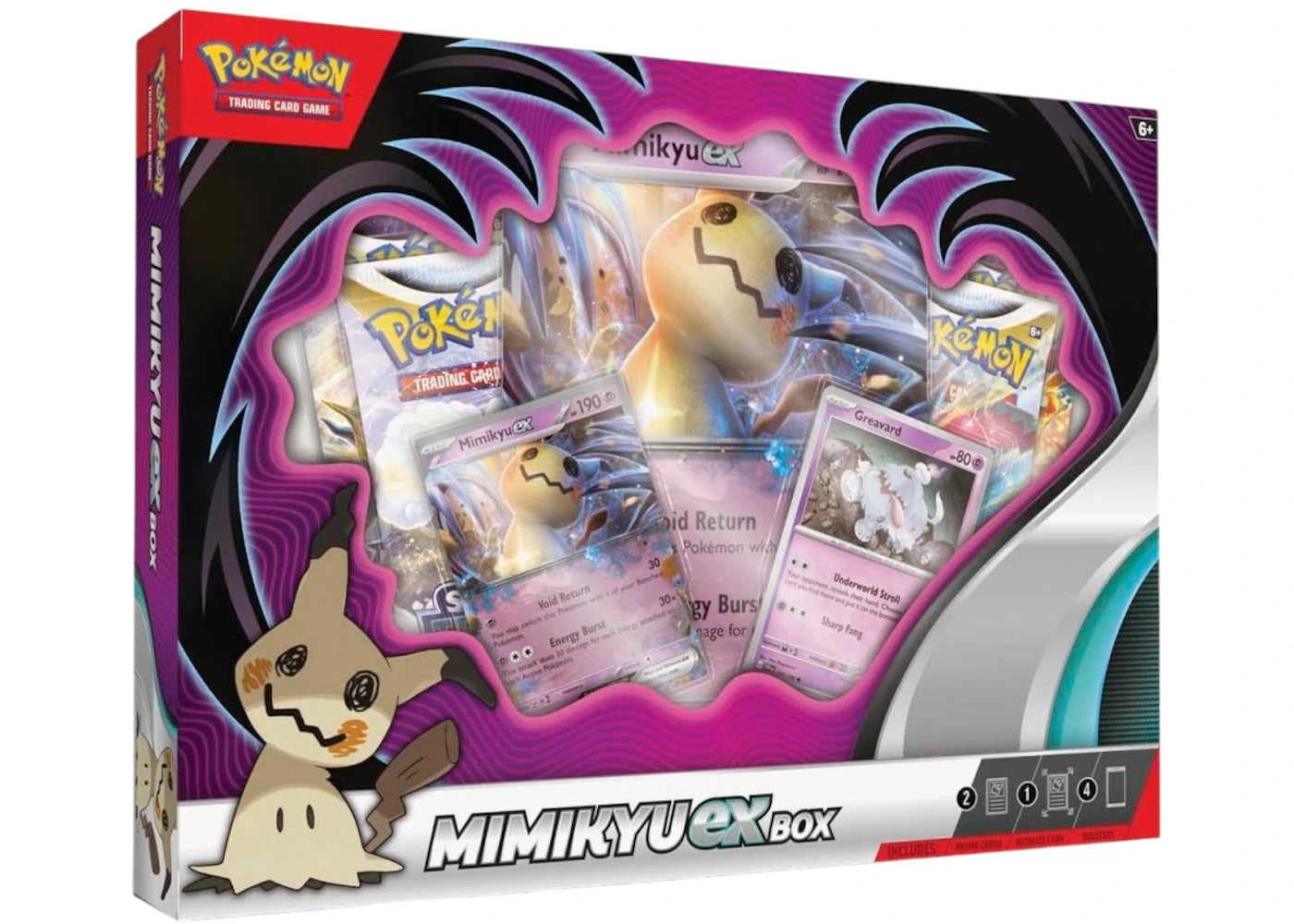 2023 Pokémon Sword & Shield Mimikyu EX Collection Box -1