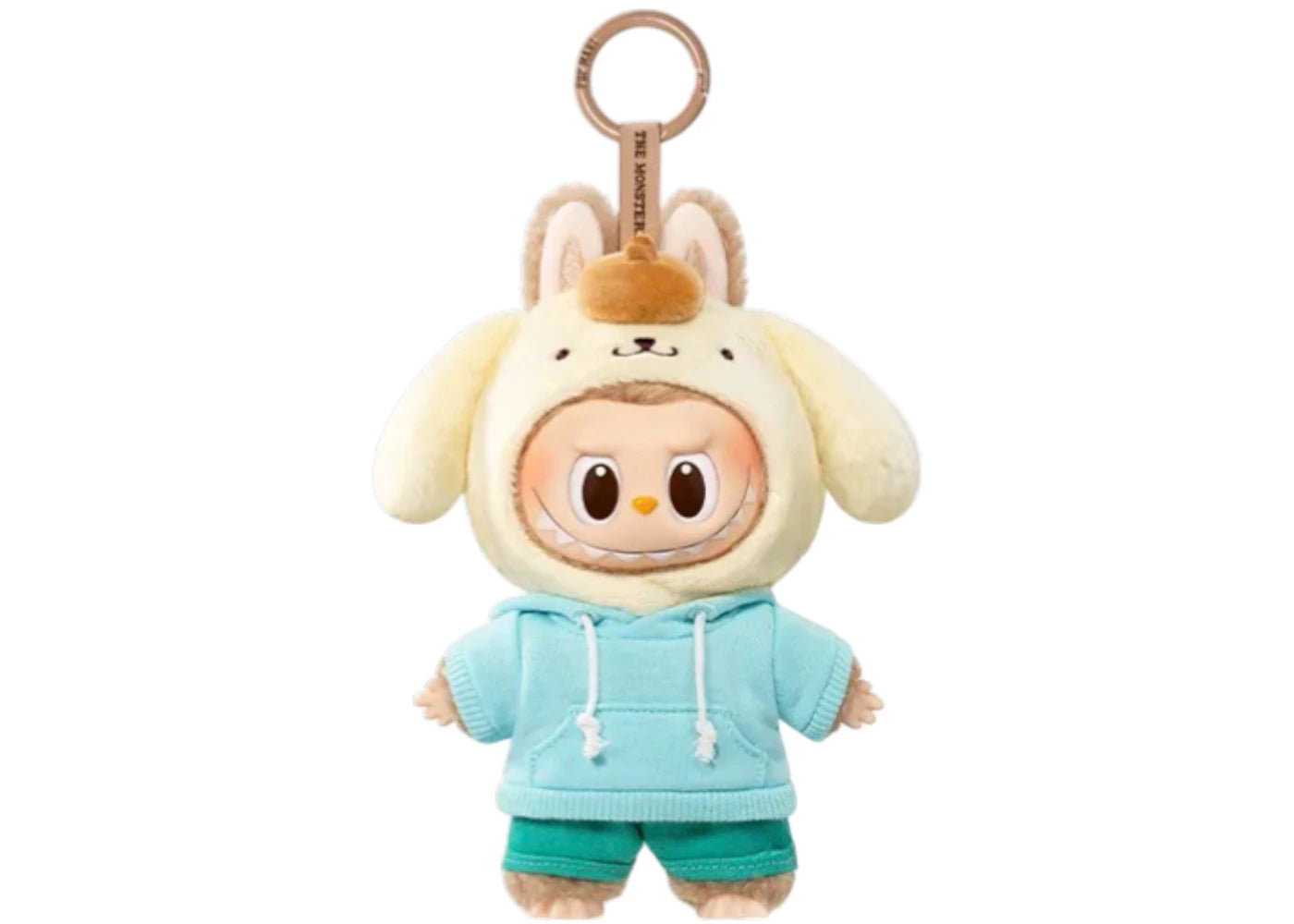 Pop Mart The Monsters Labubu x Hello Kitty and Friends Series Pompompurin Vinyl Plush Pendant -1