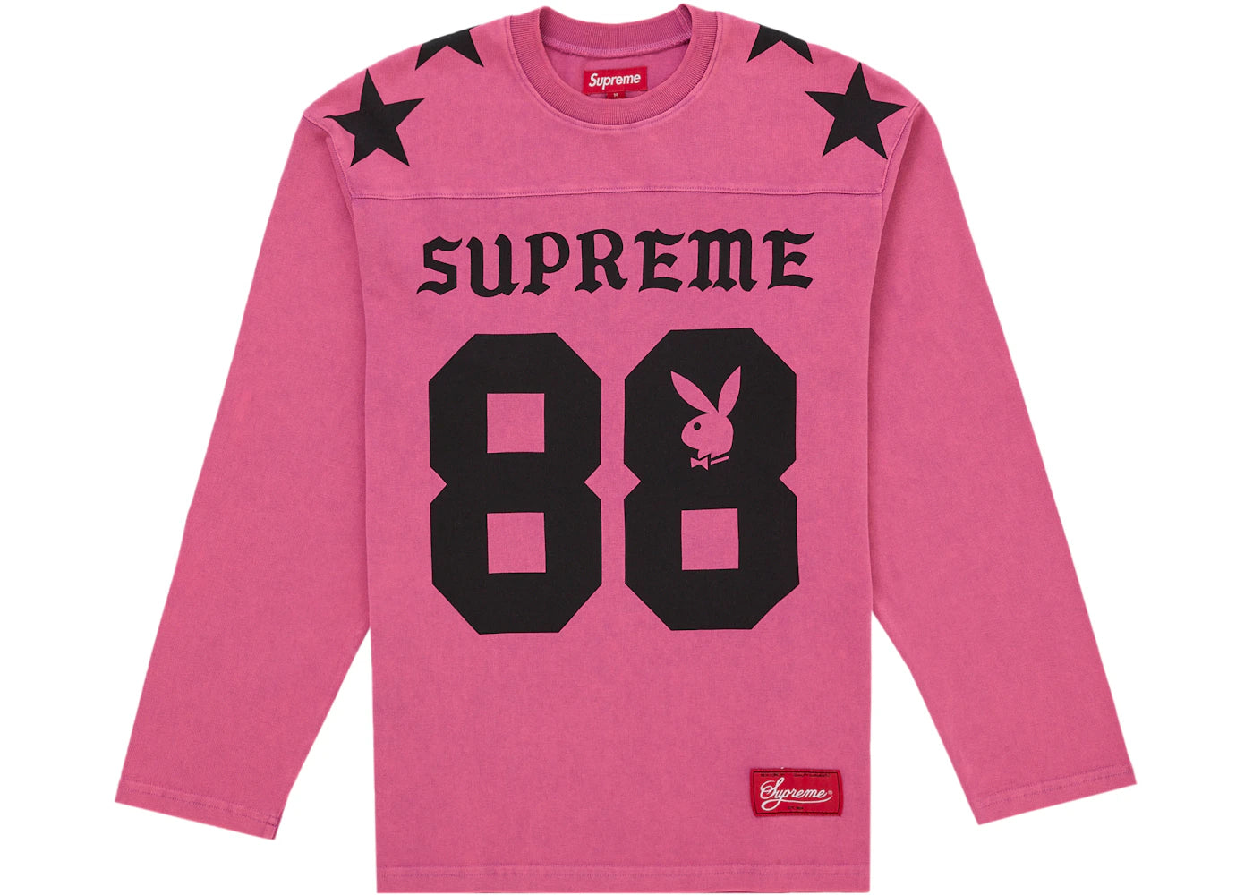 Supreme Playboy L/S Football Top Pink -1