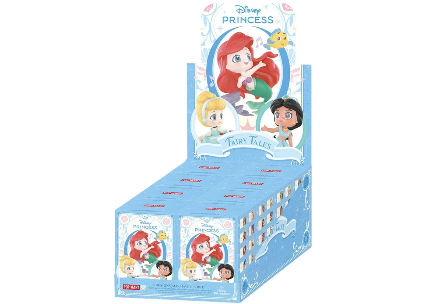 Pop Mart Disney Princess's Fairy Tales Series Scene Sets Sealed Case (8 Blind Box)-1