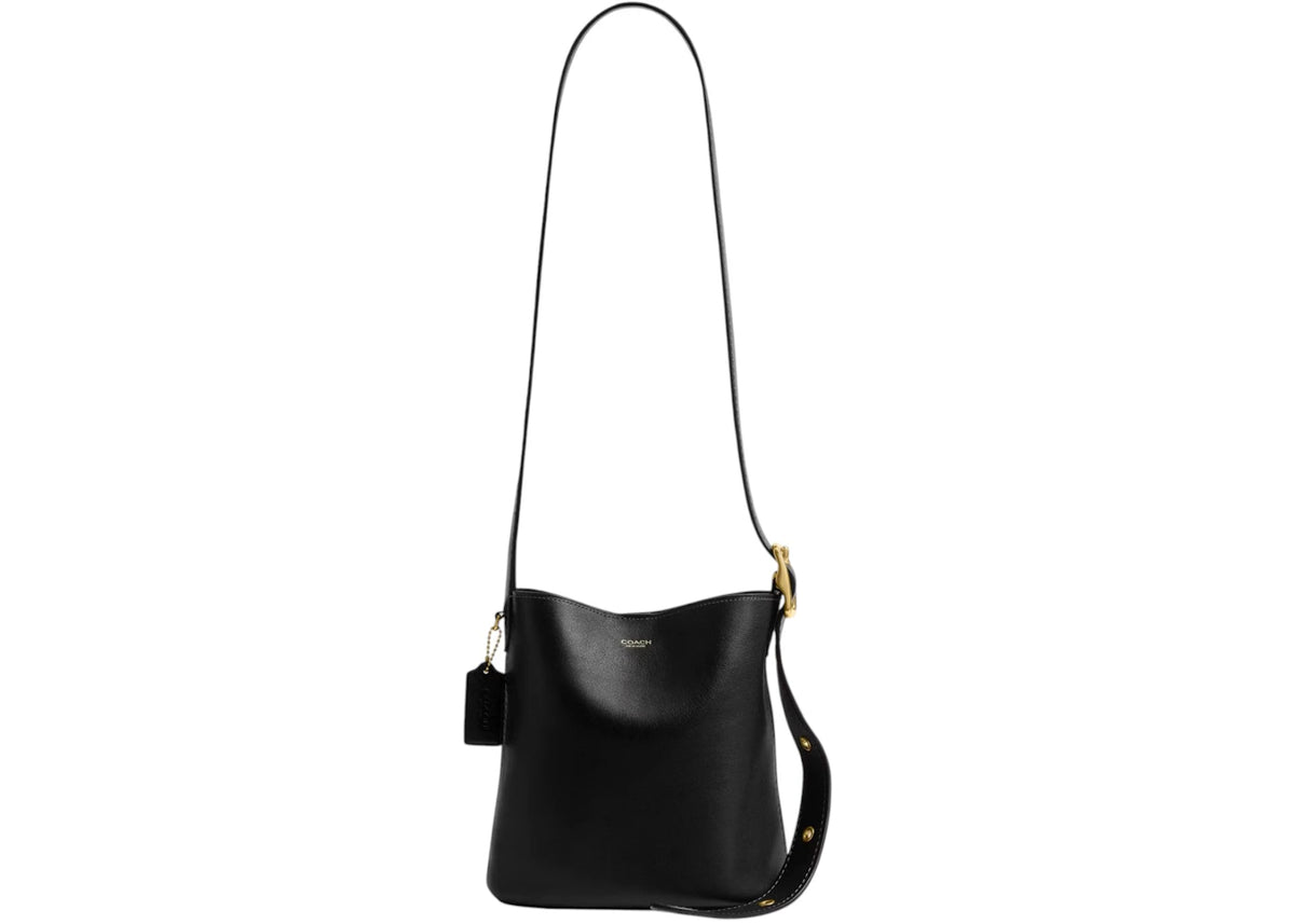 Coach Bleecker Bucket Bag 21 Leather Black -1