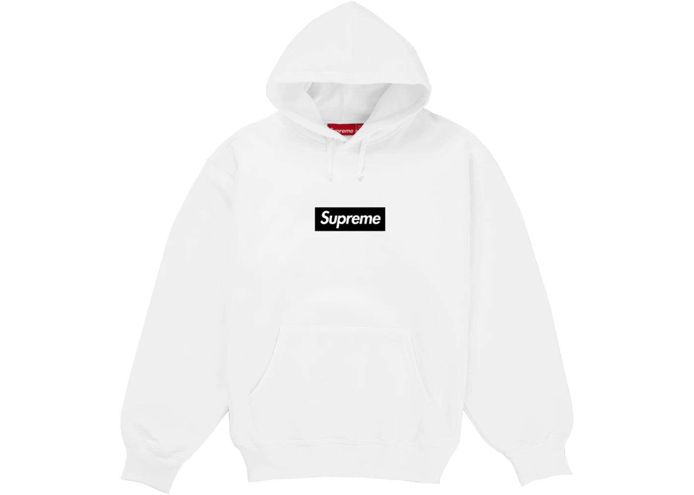 Supreme Paris Anniversary Box Logo Hoodie White -1