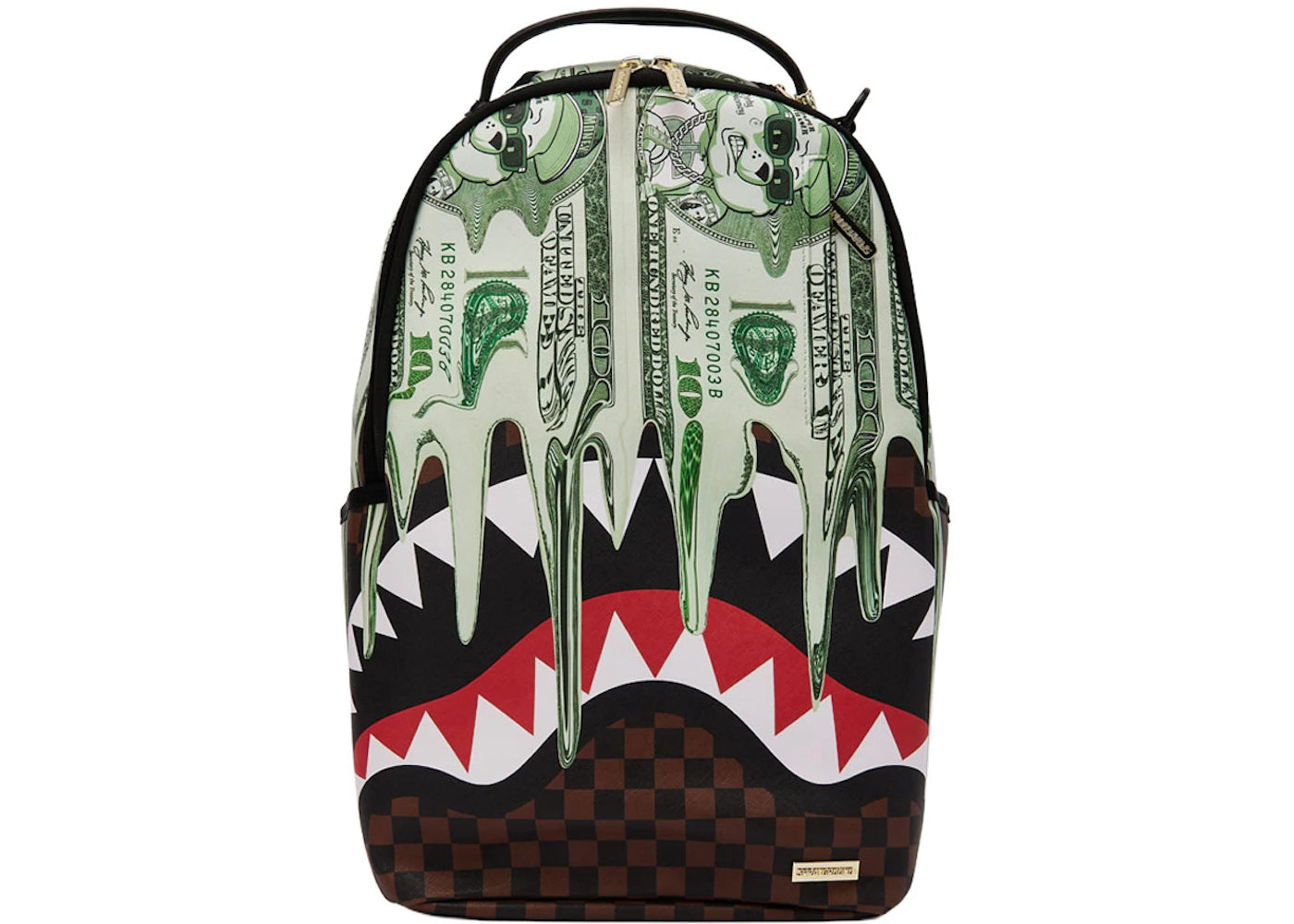 Sprayground Money Drippin Dollars Backpack Multicolor -1