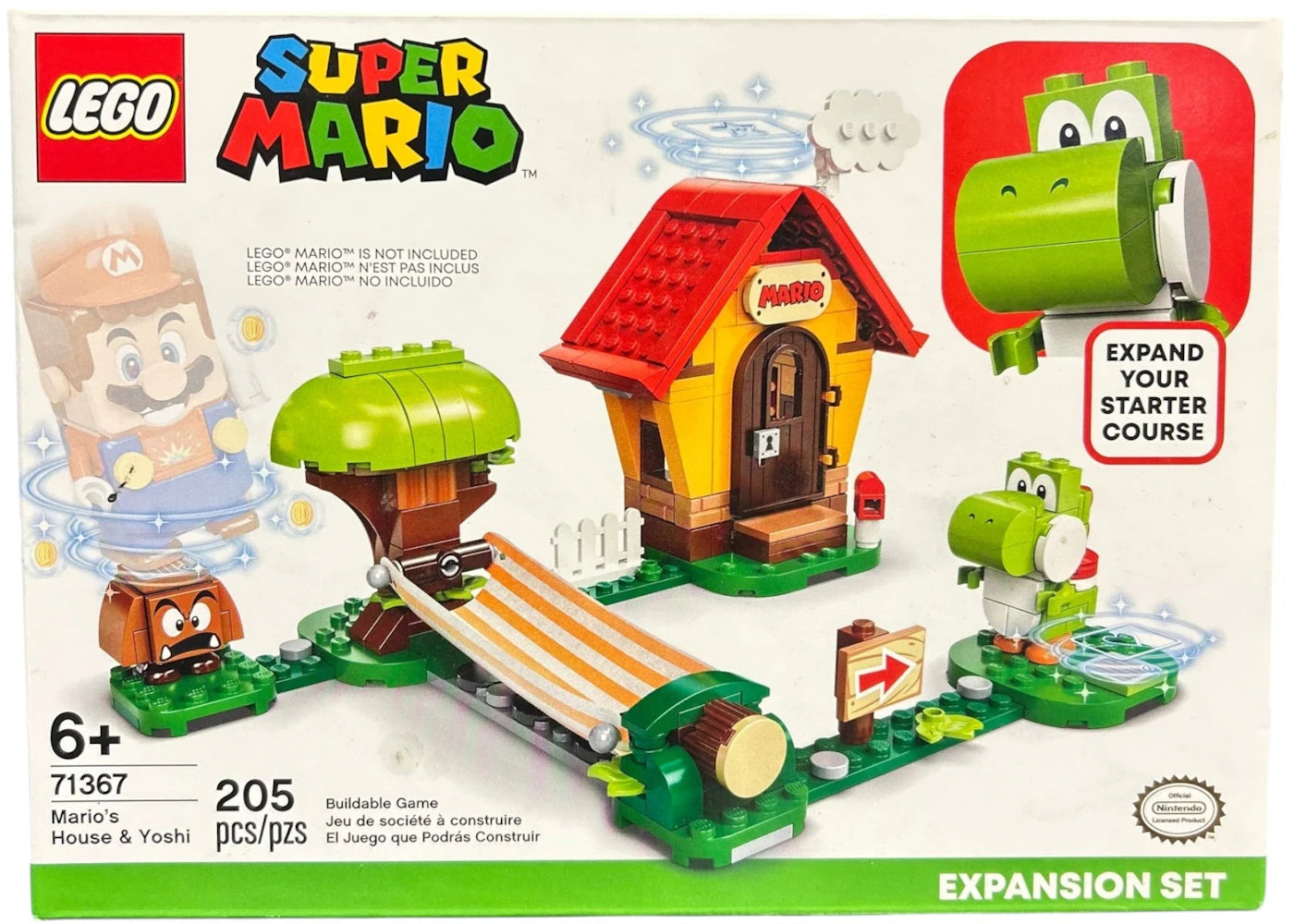 LEGO Super Mario Mario's House & Yoshi Expansion Set 71367 -1