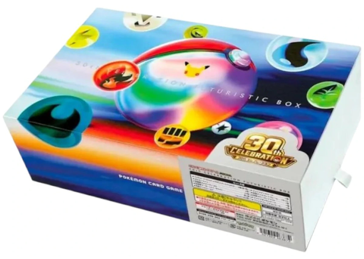 2026 Pokémon Mega Evolution 30th Celebration Futuristic Box (Japanese) -1