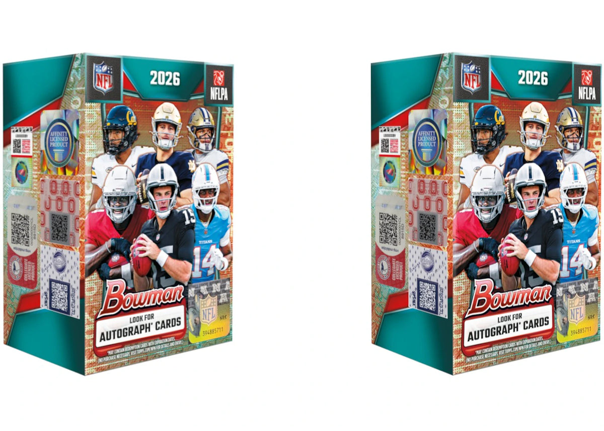 2026 Bowman Football Value Box 2x Lot -1