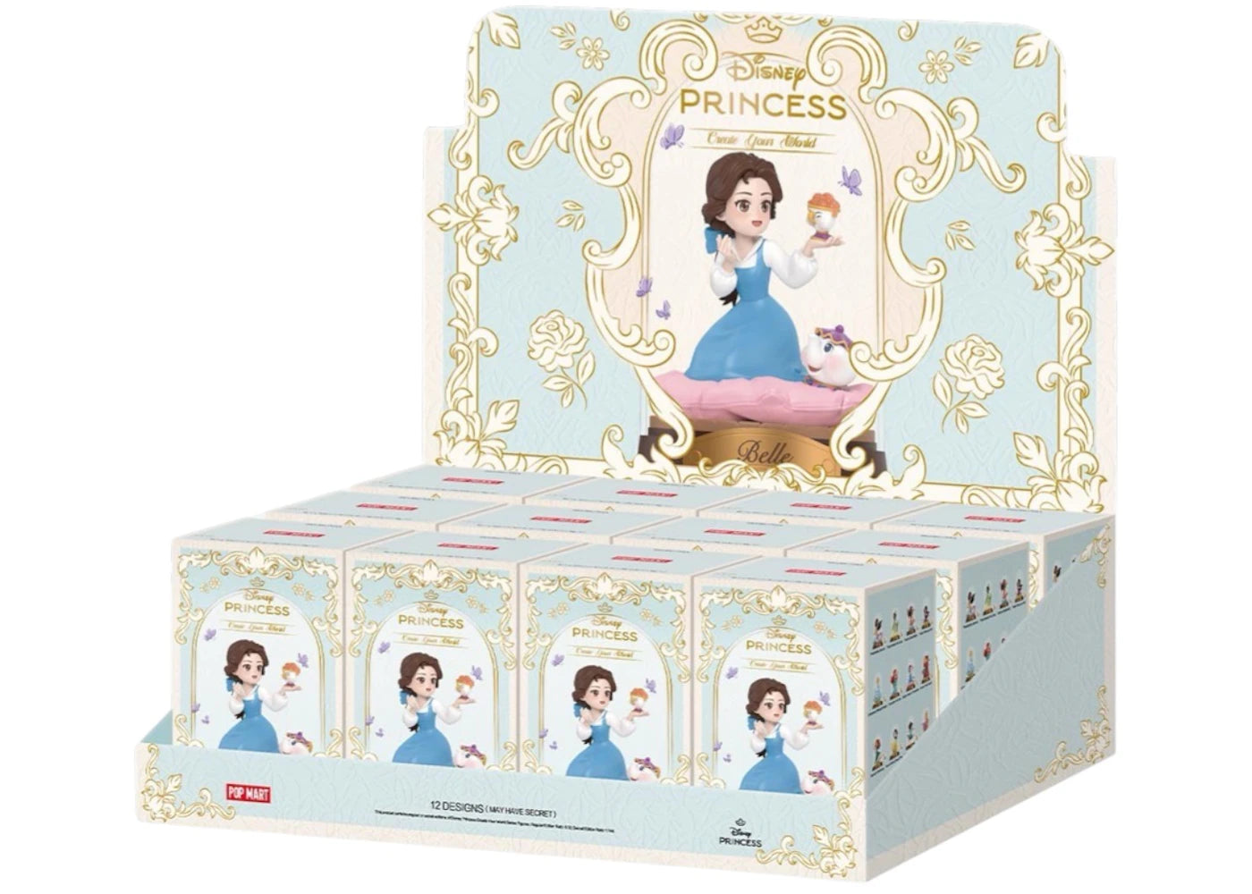 Pop Mart Disney Princess Create Your World Series Figure Sealed Case (12 Blind Box) -1