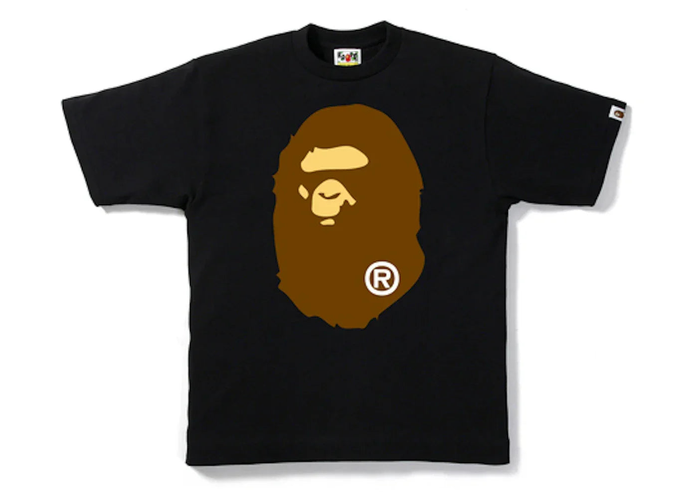BAPE Big Ape Head Tee Black -1
