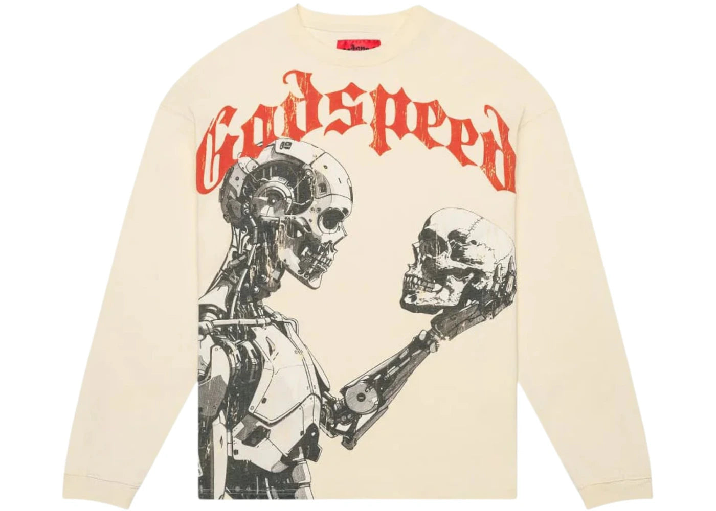 Godspeed Limited Art Pieces AI L/S Tee Bone -1