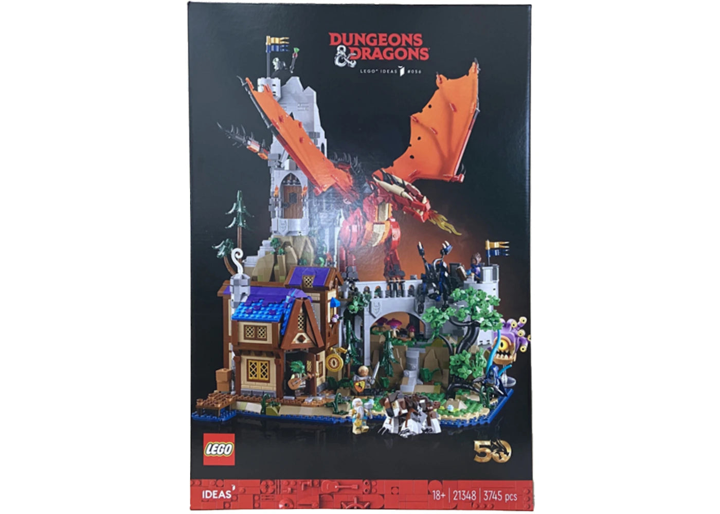 LEGO Dungeons & Dragons: Legend of the Red Dragon Set 21348 -1