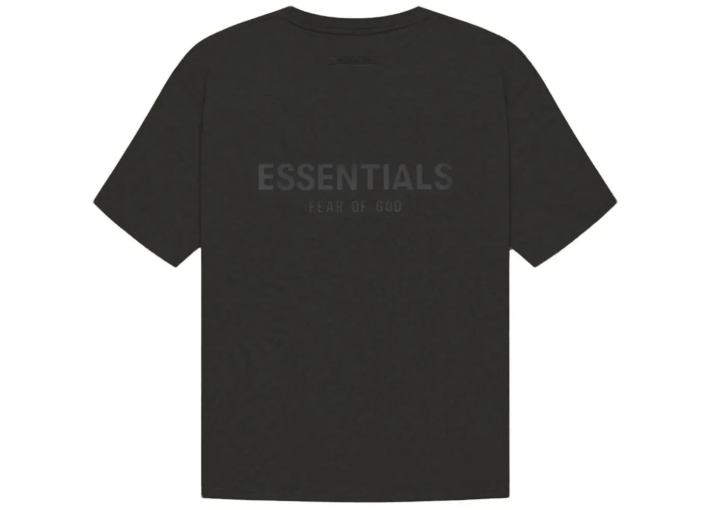 Fear of God Essentials T-shirt Black/Stretch Limo -1