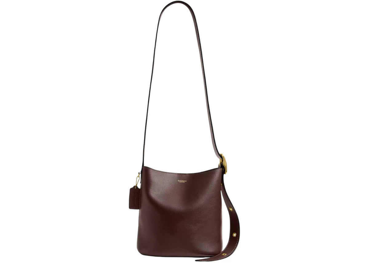 Coach Bleecker Bucket Bag 21 Leather Maple -1