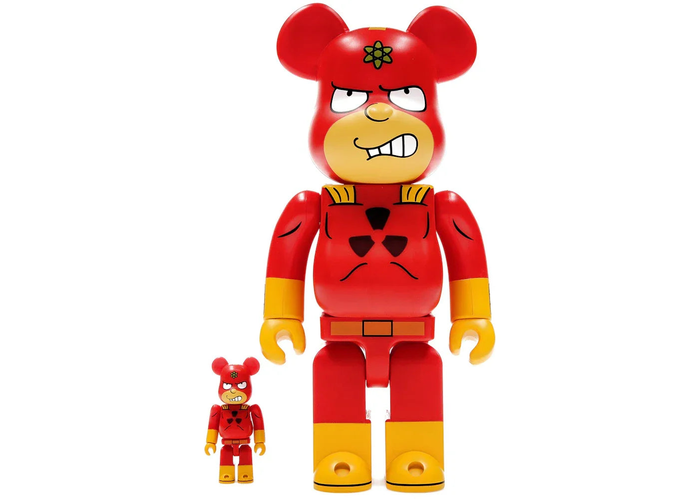 Bearbrick The Simpsons Radioactive Man 100% & 400% Set-1