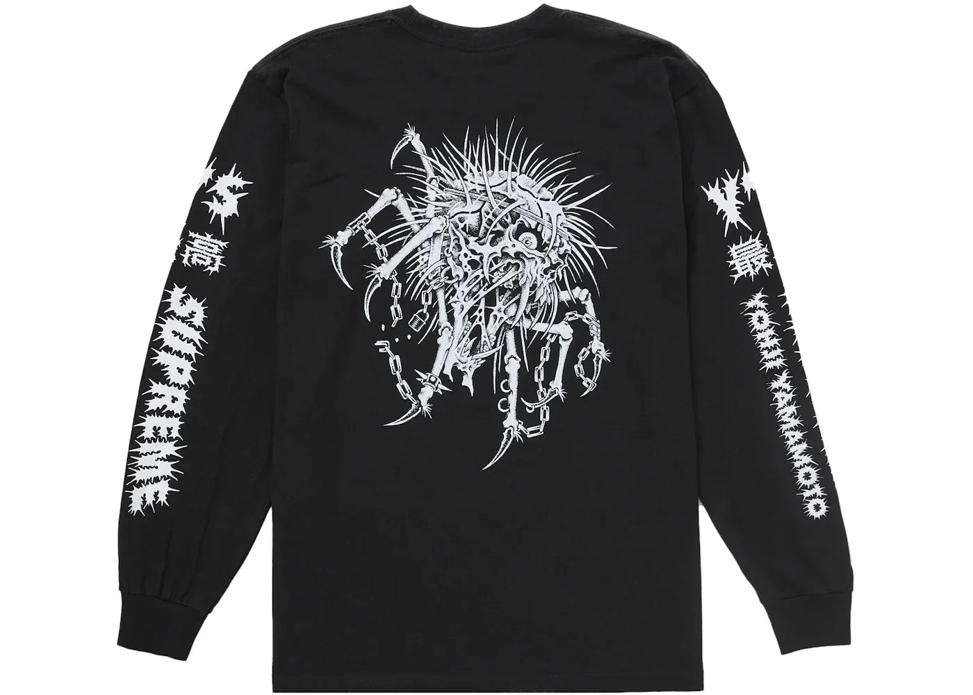 Supreme Y's by Yohji Yamamoto L/S Tee Black -1