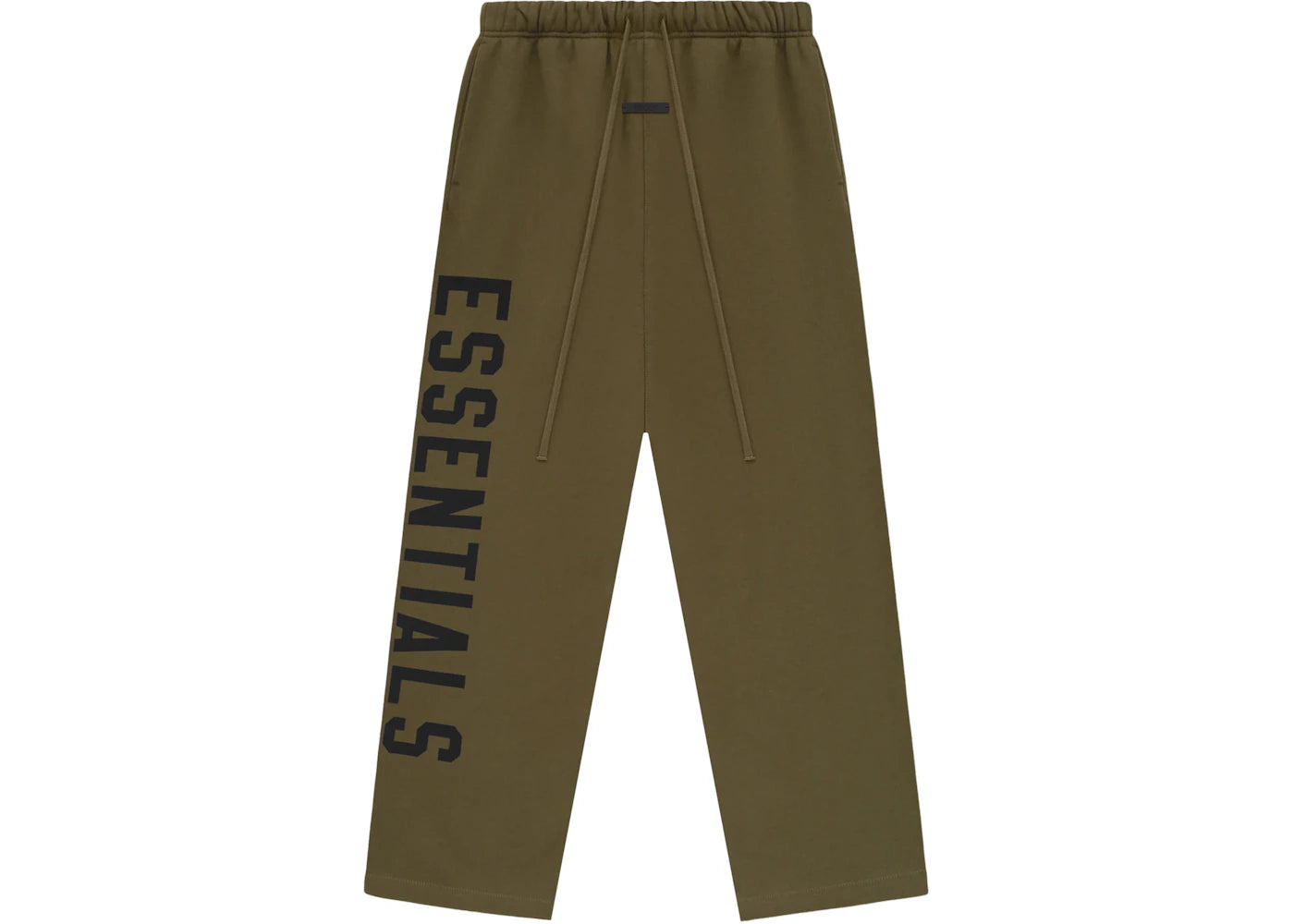 Fear of God Essentials Fleece Relaxed Sweatpant Olive -1