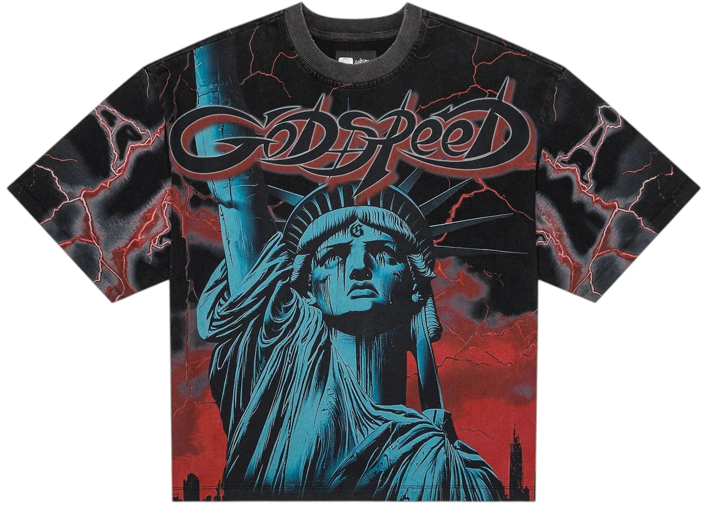 Godspeed Voltage T-Shirt Red -1