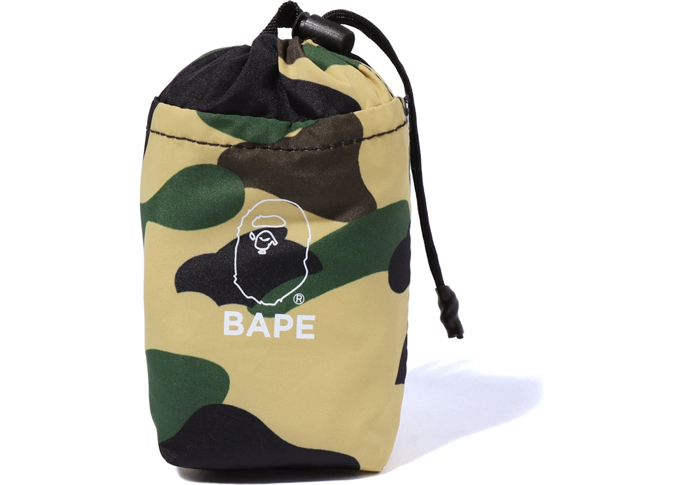 BAPE 1st Camo Packable Waist Bag Yellow -1