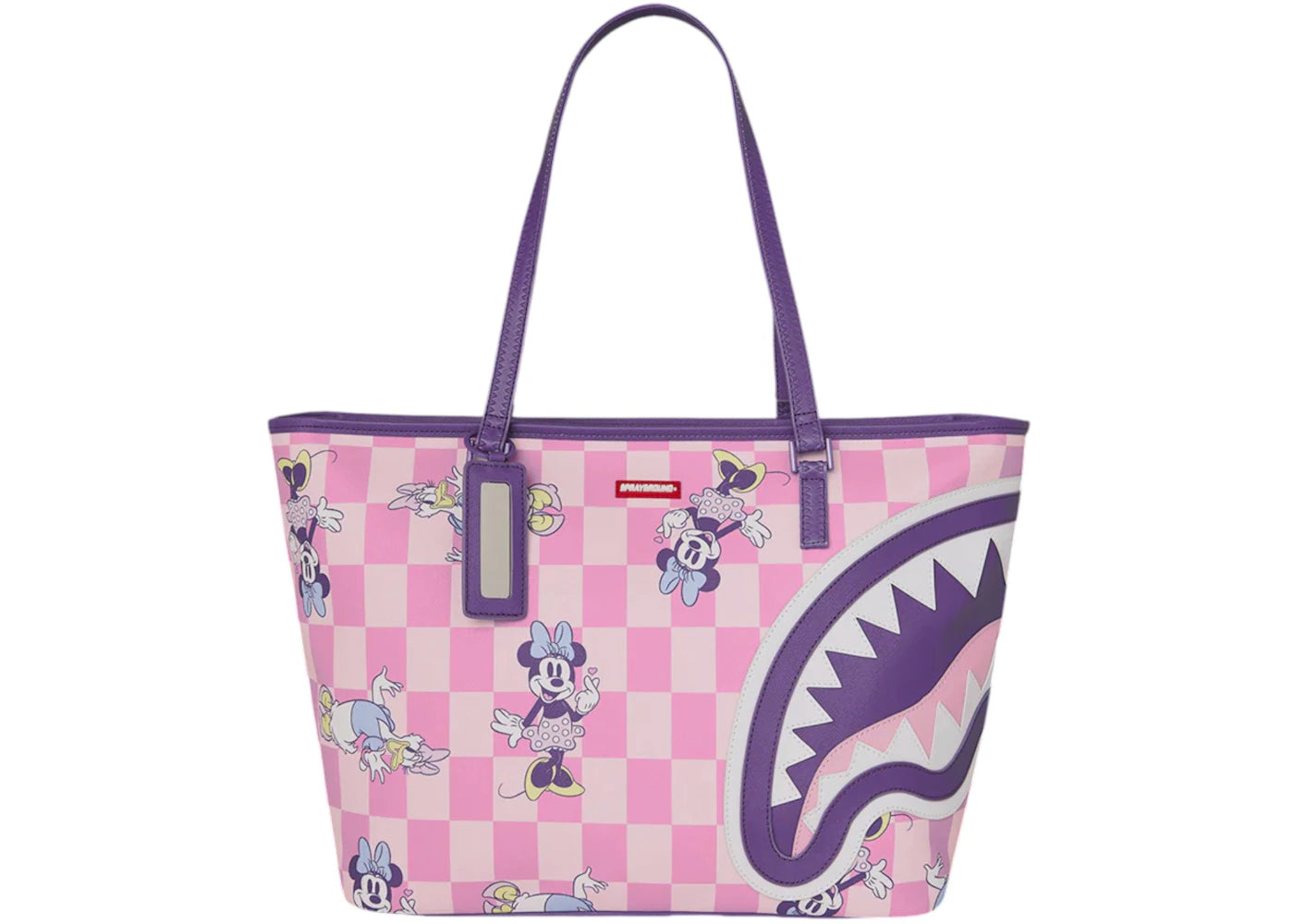 Sprayground Disney Minnie Daisy Check Tote Multicolor -1