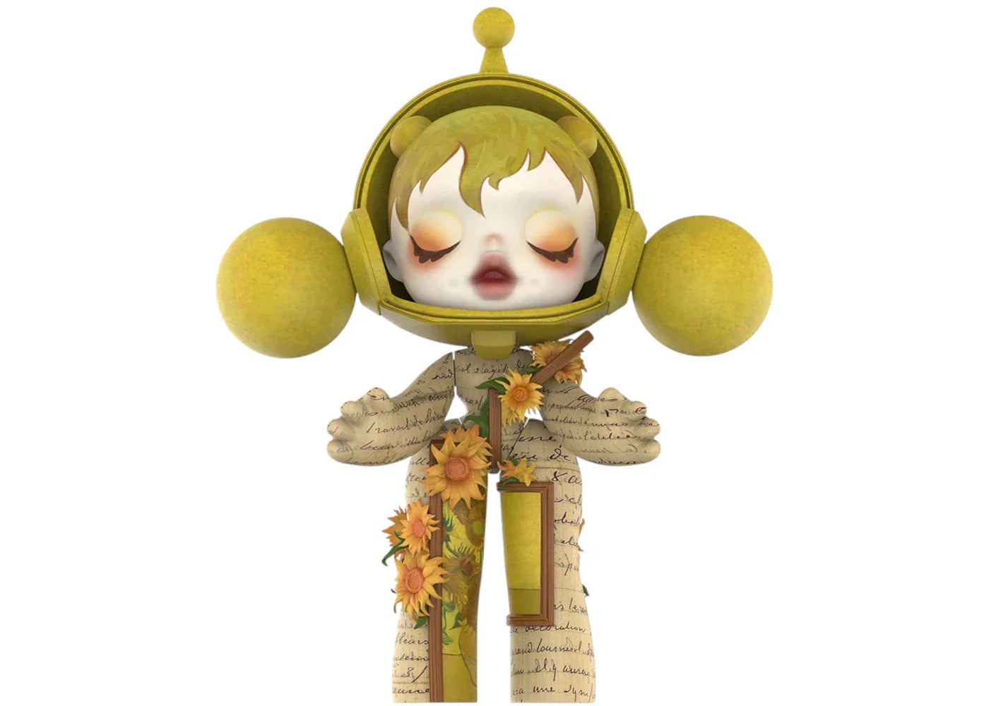 Pop Mart Mega Skullpanda Van Gogh Museum Sunflowers 4-1