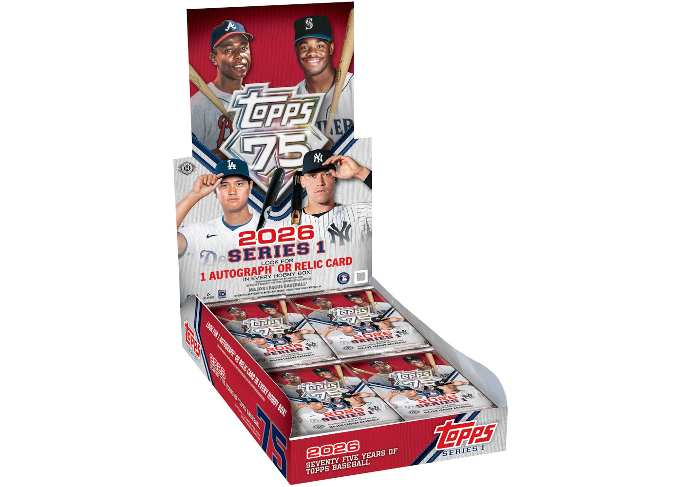 2026 Topps Series 1 Baseball Hobby Box -1