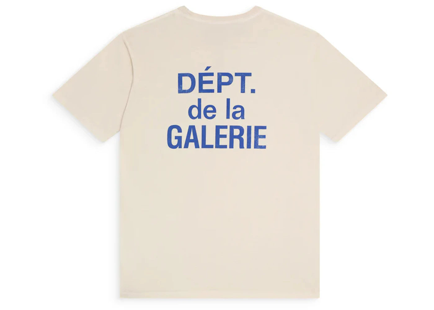 Gallery Dept. French Tee Cream Blue -1