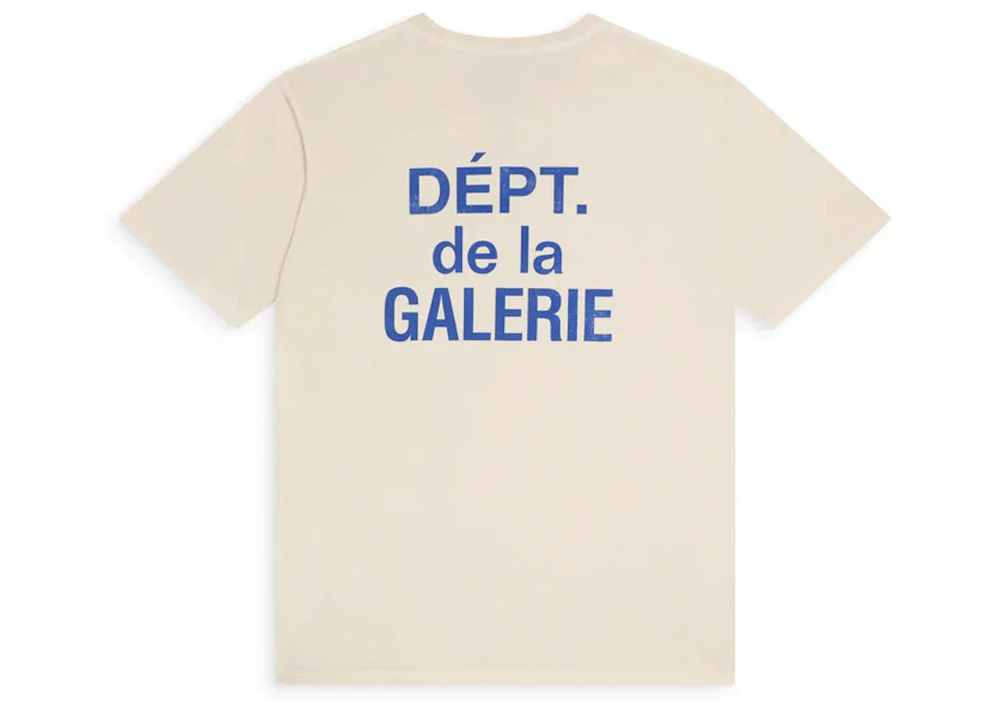 Gallery Dept. French Tee Cream Blue -1
