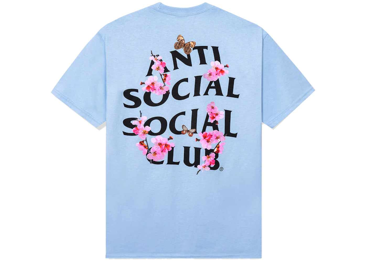 Anti Social Social Club Kkotch Tee Blue -1