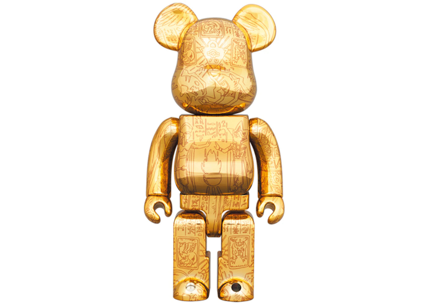Bearbrick x Yu-Gi-Oh! Duel Monsters Millennium Puzzle 400% -1