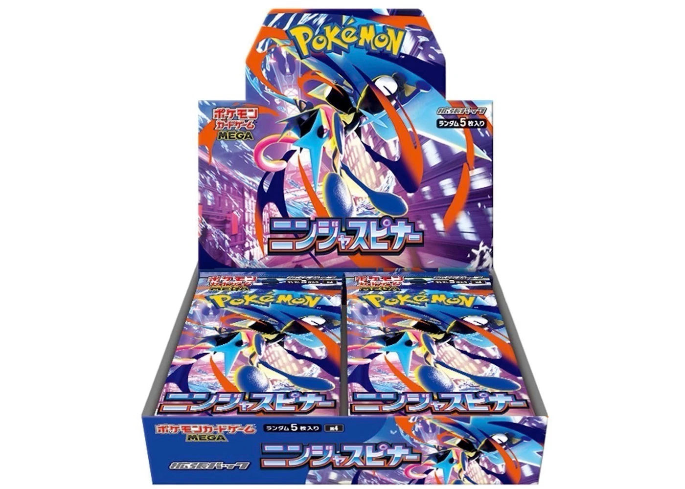 2026 Pokémon Mega Evolution Ninja Spinner Booster Box -1