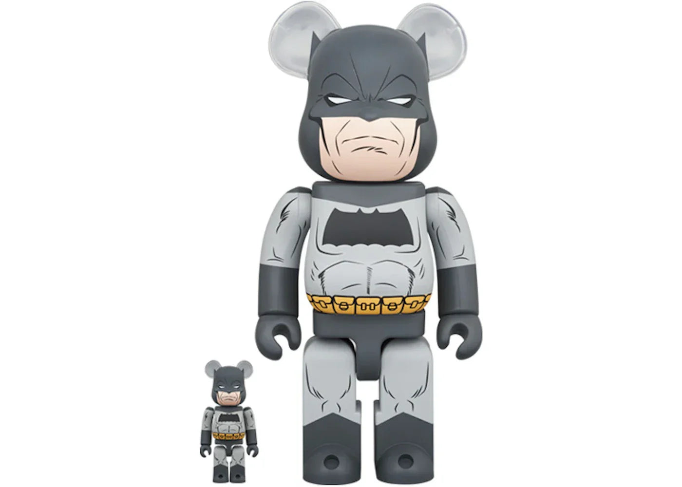 Bearbrick Batman The Dark Knight Returns 100% & 400% Set-1