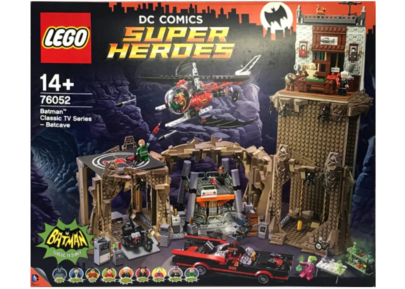 LEGO DC Comics Super Heroes Batman Classic TV Series Batcave Set 76052-1
