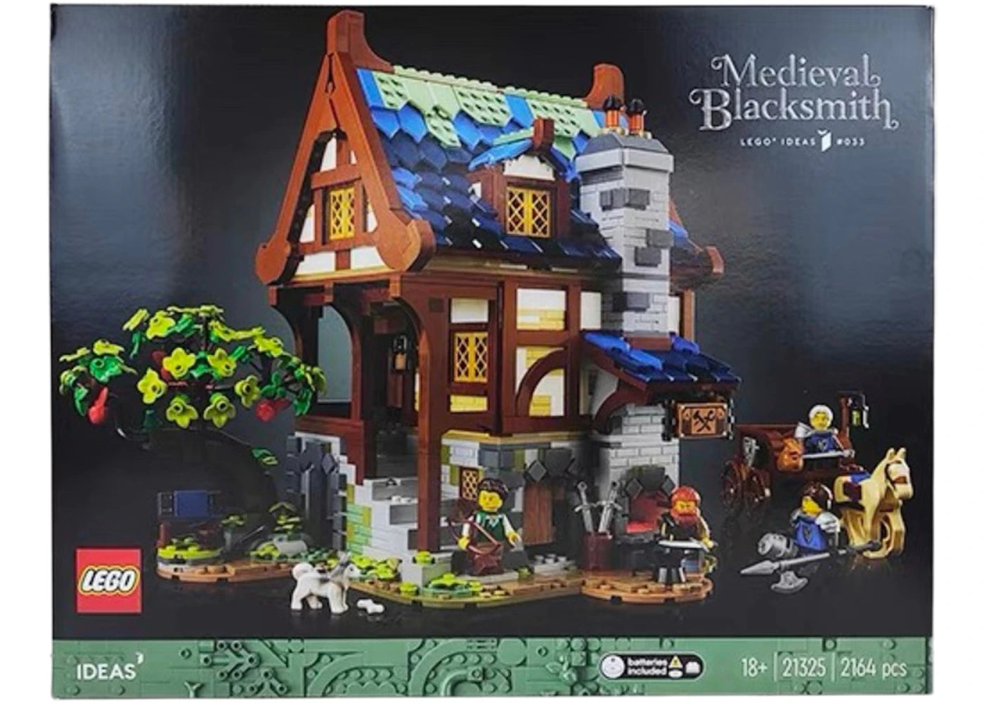 LEGO Ideas Medieval Blacksmith Set 21325 -1