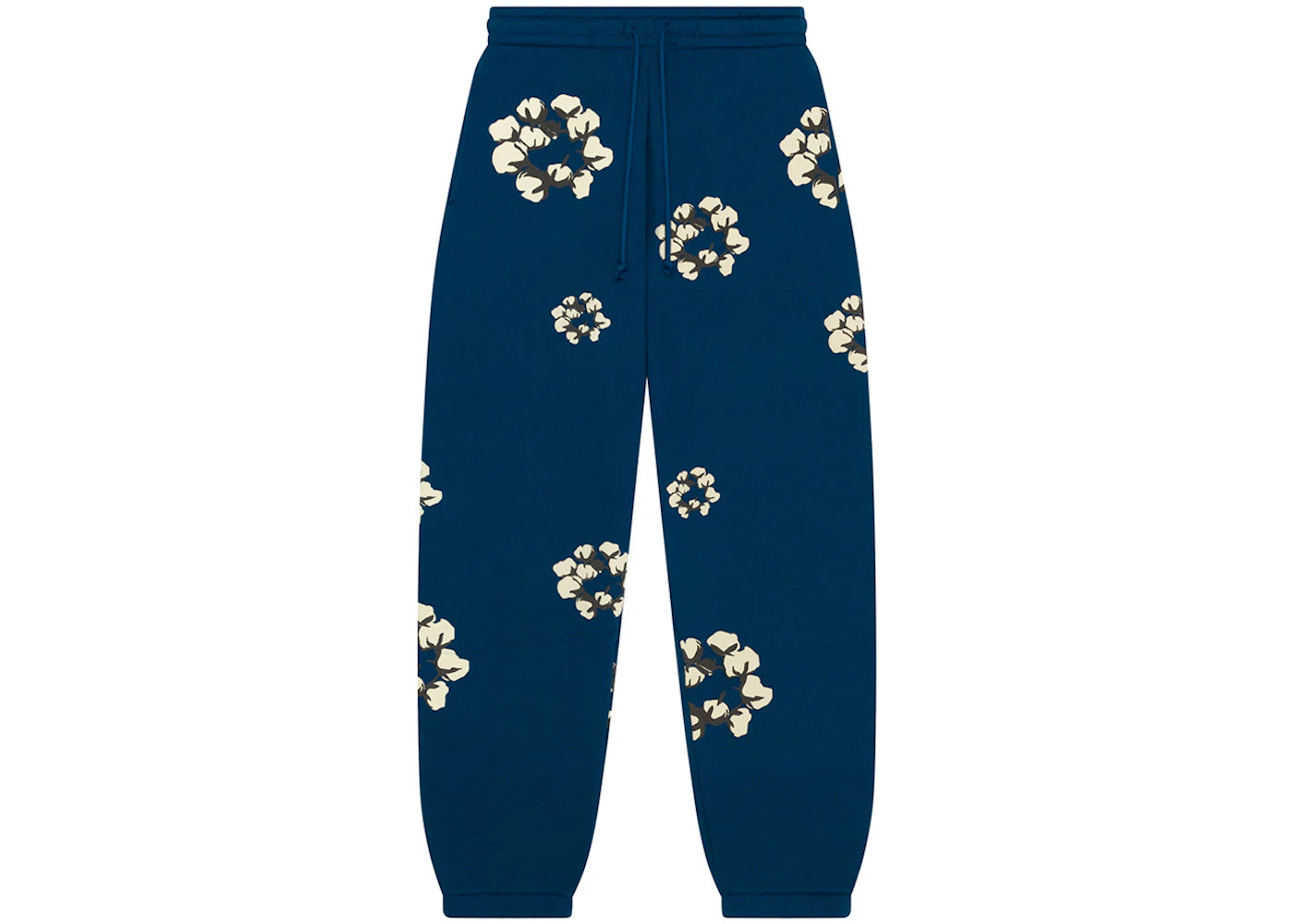 Denim Tears x CPFM Cactus Tears Wreath Sweatpants Navy -1