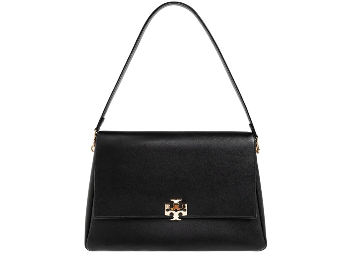 Tory Burch Charlie Large Shoulder Bag Black -1