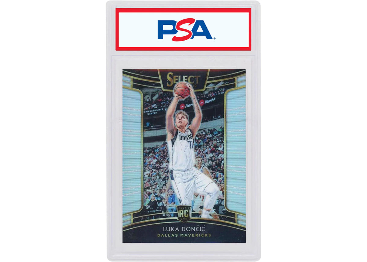 Luka Doncic 2018 Panini Select Rookie Base #25 (PSA Graded) -1