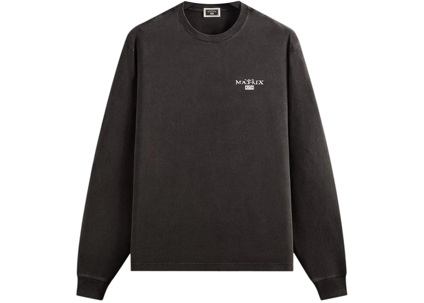 Kith x The Matrix Red Pill Blue Pill Long Sleeve Tee Black -1