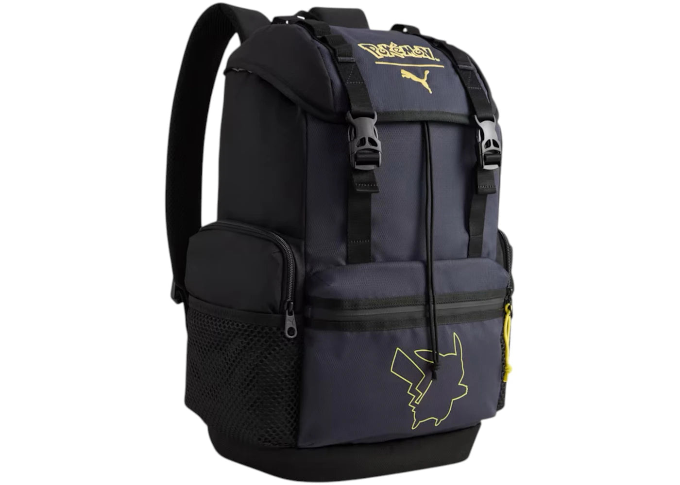 Puma x Pokemon Kids' 28L Backpack Puma Black/Strong Gray -1