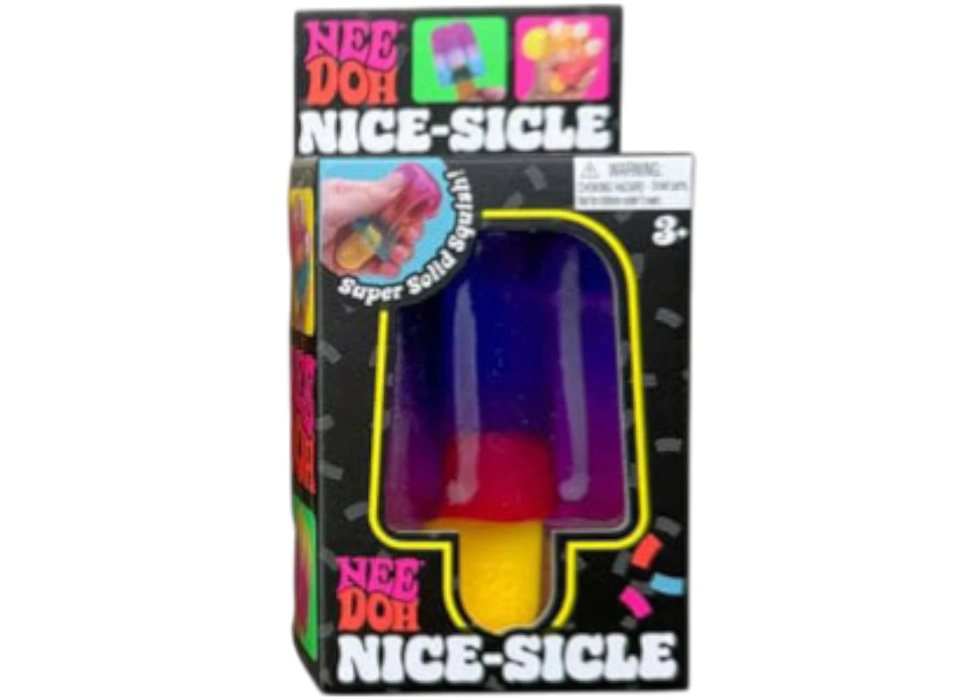 NeeDoh Nice-sicle Popsicle Squishy Fidget Toy Mullticolor -1